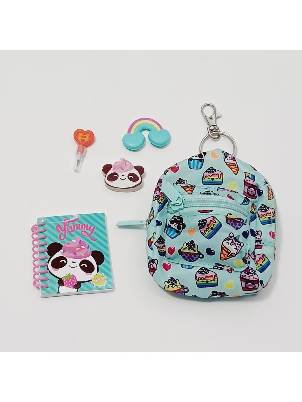 Yummy Panda Stationary Set Mini Backpack Keychain